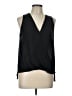 L'Agence Black Sleeveless Blouse Size Lg (3) - photo 1