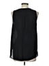 L'Agence Black Sleeveless Blouse Size Lg (3) - photo 2