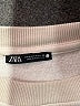 Zara Ivory Sweatshirt Size M - photo 7