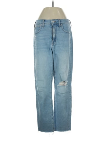 Madewell The Perfect Vintage Jean in Coney Wash: Destroyed Edition (view 1)