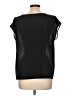ABS Platinum 100% Polyester Silver Sleeveless Blouse Size L - photo 2