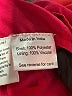 Rococo Sand 100% Polyester Red Burgundy Cocktail Dress Size M - photo 8