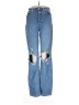 Wild Fable Color Block Blue Jeans Size 6 - photo 1