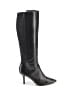 Kenneth Cole New York 100% Leather Black Boots Size 7 1/2 - photo 1