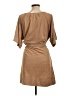 Assorted Brands 100% Polyester Solid Tan Casual Dress Size L - photo 2