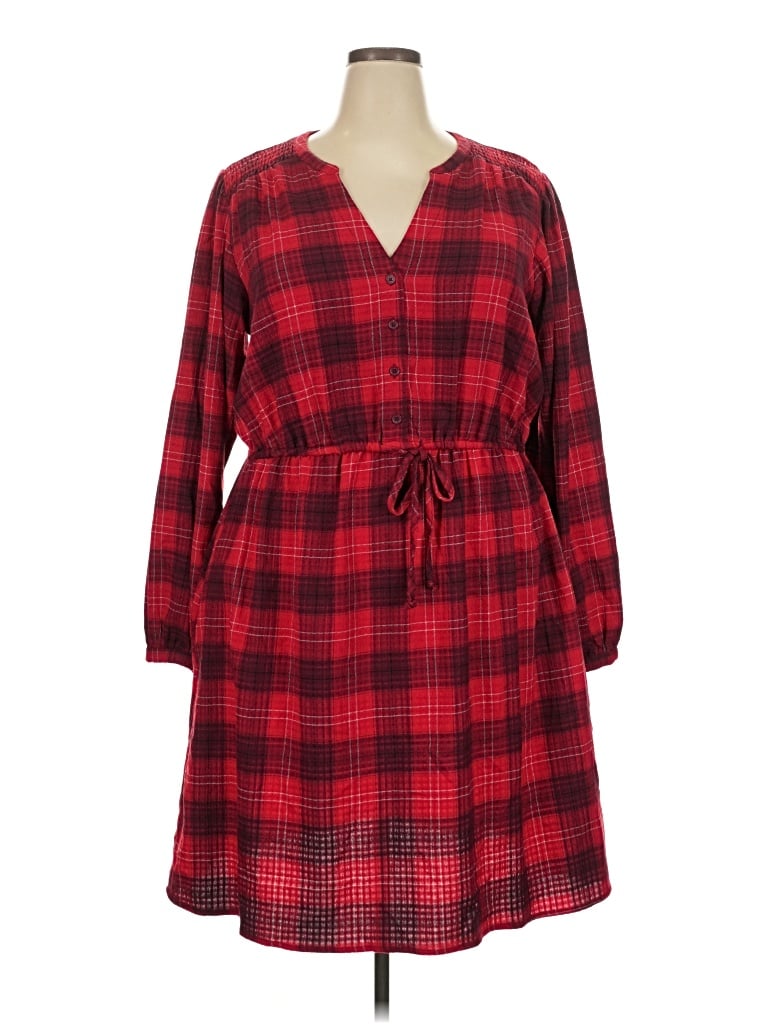 Pre-owned Knox Rose Casual Dress In Red
