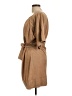 Assorted Brands 100% Polyester Solid Tan Casual Dress Size L - photo 5