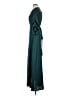AaKaa 100% Polyester Teal Casual Dress Size S - photo 5