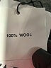 Zara 100% Wool Black Brown Wool Cardigan Size S - photo 7