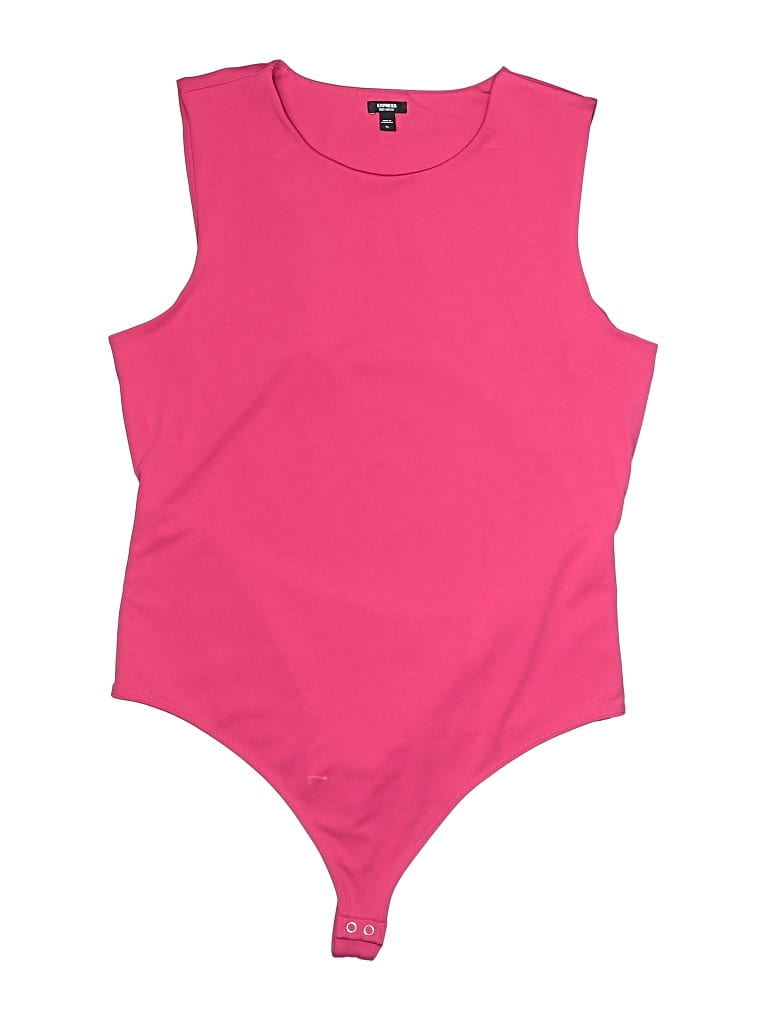 Pre-owned Express Bodysuit In Pink