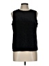 Apt. 9 Black Sleeveless T-Shirt Size L - photo 1