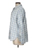 Uniqlo Plaid Blue Long Sleeve Button-Down Shirt Size L - photo 5