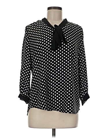 Allegra K 3/4 Sleeve Blouse (view 1)