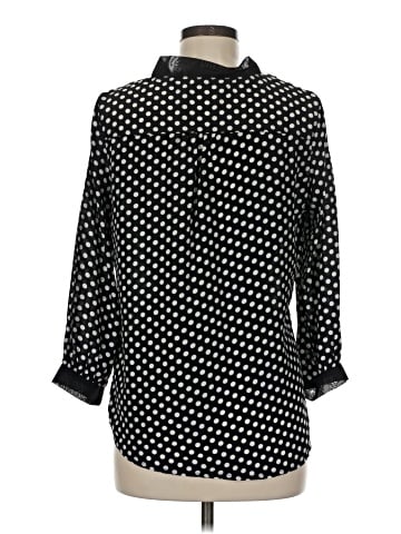 Allegra K 3/4 Sleeve Blouse (view 2)