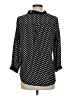Allegra K Polka Dots Black 3/4 Sleeve Blouse Size M - photo 2