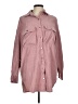 PrettyLittleThing 100% Polyester Pink Long Sleeve Blouse Size 6 - photo 1