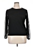 Zara Black Long Sleeve Top Size XL - photo 1