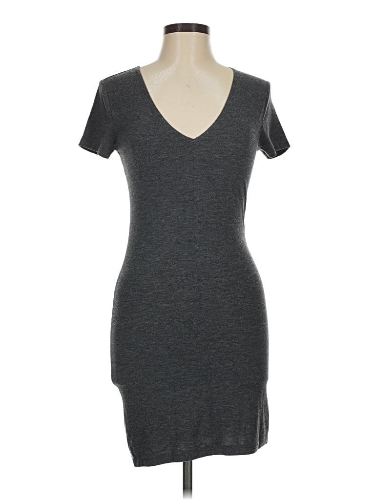 Pre-owned Forever 21 Casual Dress In Gray