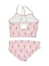 Hanna Andersson Hearts Pink Two Piece Swimsuit Size 5 - photo 2