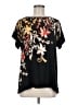 Chico's 100% Polyester Black Short Sleeve Blouse Size Med (1) - photo 1