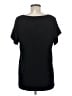 Chico's 100% Polyester Black Short Sleeve Blouse Size Med (1) - photo 2