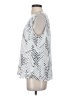 White House Black Market 100% Polyester Silver Tank Top Size S - photo 5