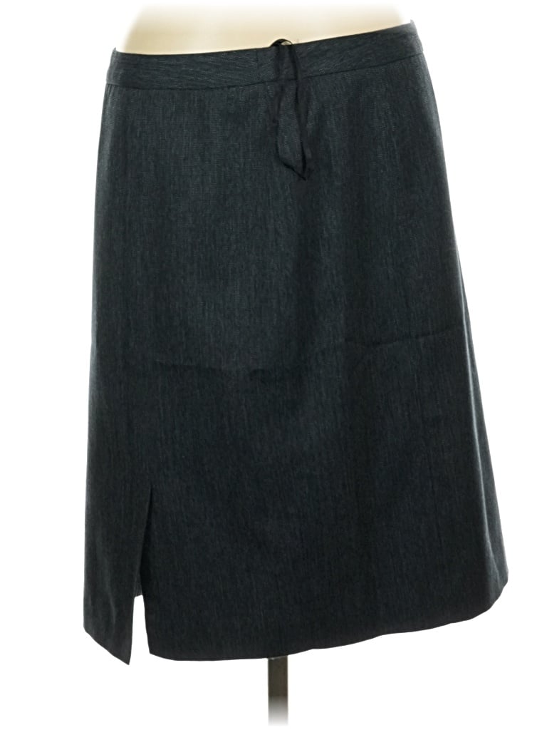 Pre-owned Ak Anne Klein Casual Skirt In Black