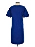 Halogen Solid Blue Casual Dress Size S - photo 2
