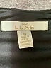 LUXE Solid Black Cocktail Dress Size XS - photo 7