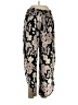 J Valdi Floral Black Casual Pants Size XL - photo 1