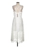 BCBGeneration 100% Polyester White Casual Dress Size 8 - photo 2