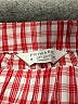 Primark Checkered-gingham Red Shorts Size 10 - photo 3