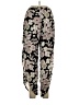 J Valdi Floral Black Casual Pants Size XL - photo 2