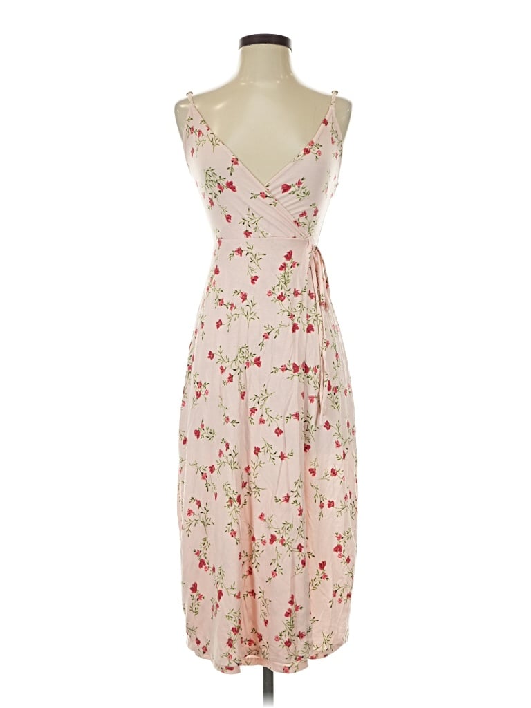 Pre-owned Forever 21 Casual Dress In Tan