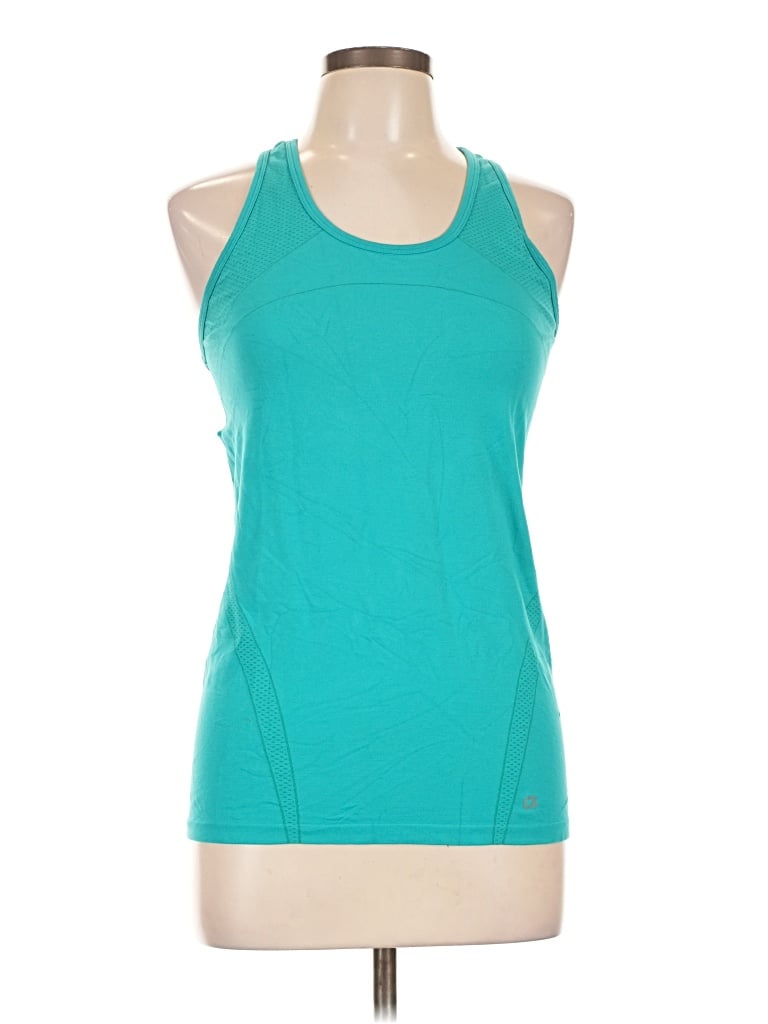Pre-owned Gap Fit Active Tank Top In Teal