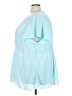 Torrid 100% Polyester Blue Short Sleeve Blouse Size 4X Plus (4) - photo 5