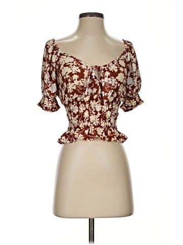 Sienna Sky Short Sleeve Blouse (view 1)