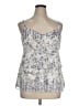 CAbi 100% Polyester Silver Sleeveless Blouse Size XL - photo 1