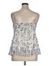 CAbi 100% Polyester Silver Sleeveless Blouse Size XL - photo 2