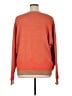Lumiere Chevron-herringbone Orange Pullover Sweater Size XL - photo 2