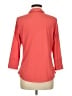 J. McLaughlin Orange 3/4 Sleeve Blouse Size M - photo 2