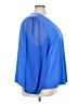 Studio 1886 Blue Long Sleeve Blouse Size 3X - photo 4