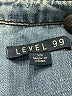 Level 99 Blue Denim Jacket Size XS - photo 6