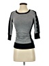 Iz Byer 100% Nylon Solid Gray Cardigan Size XS - photo 1