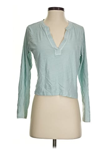 Melrose and Market Long Sleeve Henley (view 1)
