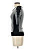Iz Byer 100% Nylon Solid Gray Cardigan Size XS - photo 5