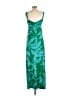 BCBGMAXAZRIA Tropical Green Cocktail Dress Size L - photo 2