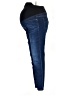 Isabel Maternity Solid Blue Jeggings Size 6R - photo 5