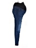 Isabel Maternity Solid Blue Jeggings Size 6R - photo 4