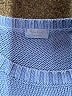 John Galt 100% Cotton Solid Blue Pullover Sweater Size M - photo 4